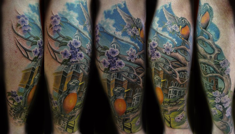 Tattoos - Norwich sleeve - 50741